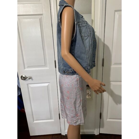 Vintage DKNY Floral Slip Dress Size 6 - Picture 5 of 9